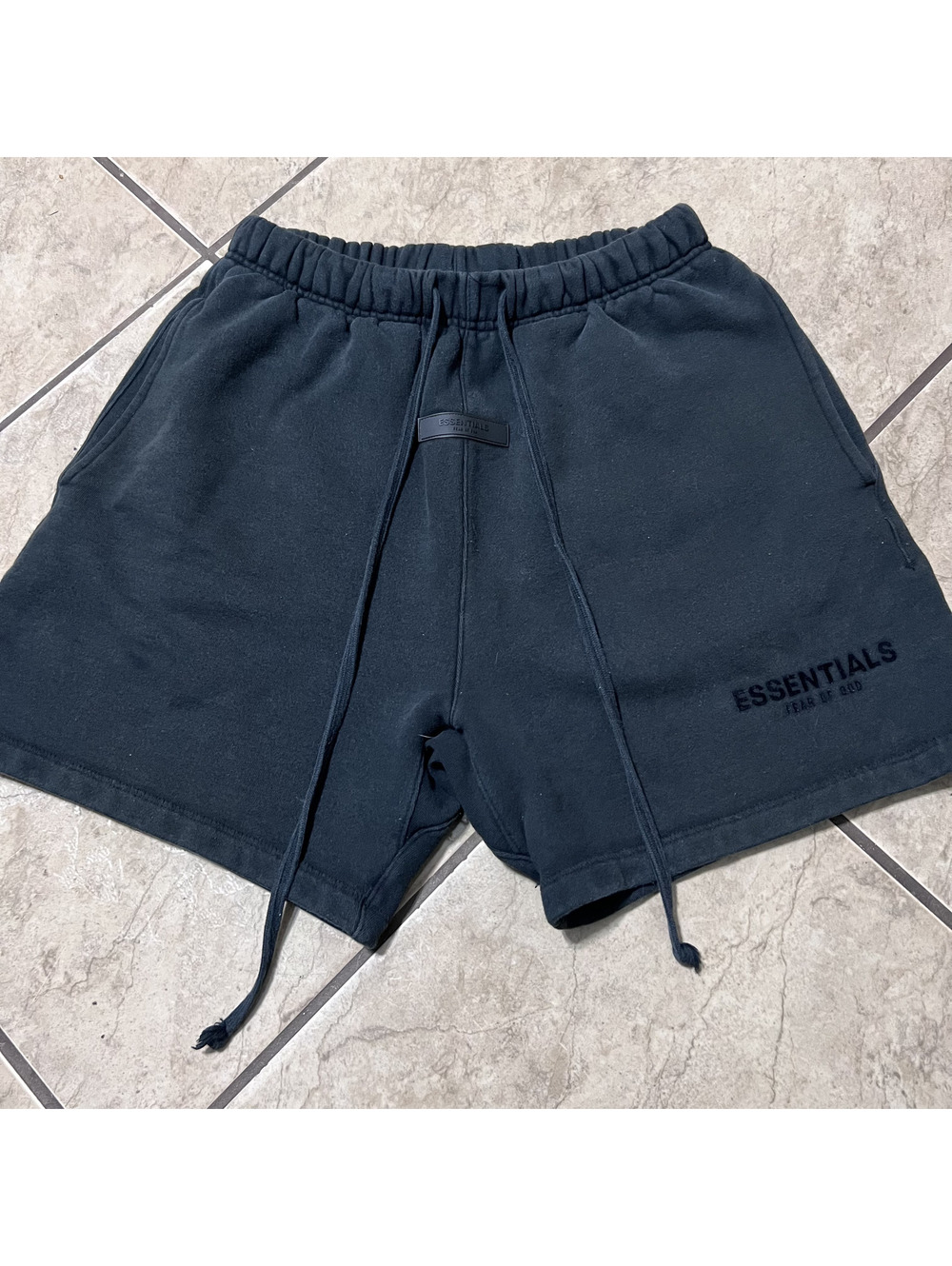 Essentials Fear of God Elastic Waist Draw String Sweat Shorts Streetwear Small